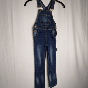 Kidscool Space Youth Overalls Denim Deep Blue Sz 5/6 yrs NWT